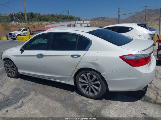 2014 Honda Accord Sport მანქანა იყიდება აუქციონზე, vin: 1HGCR2F57EA225357, აუქციონის ნომერი: 45751740