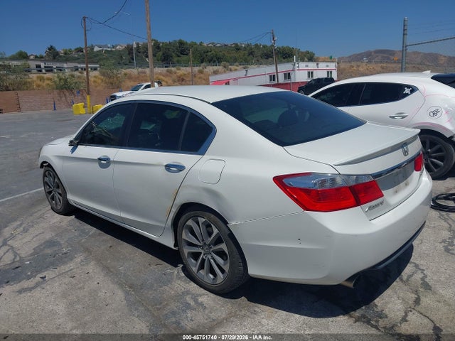 2014 Honda Accord Sport მანქანა იყიდება აუქციონზე, vin: 1HGCR2F57EA225357, აუქციონის ნომერი: 45751740