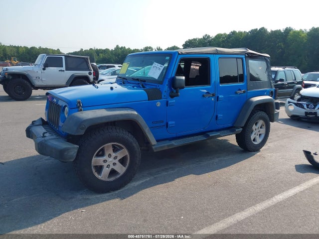 Продаж на аукціоні авто 2015 Jeep Wrangler Unlimited Sport, vin: 1C4BJWDG8FL689731, номер лоту: 45751781