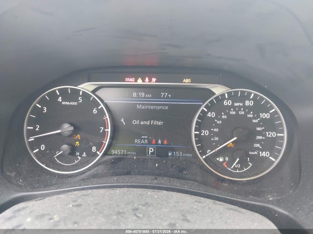 Продажа на аукционе авто 2023 Nissan Altima Sv Fwd, vin: 1N4BL4DV2PN426224, номер лота: 45751880