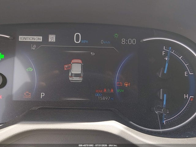 4T3RWRFV1SU180391 Toyota Rav4 Hybrid Xle