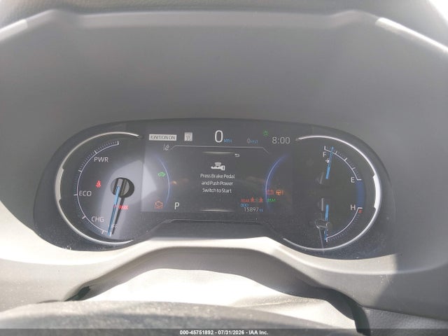 4T3RWRFV1SU180391 Toyota Rav4 Hybrid Xle