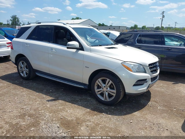 Aukcja sprzedaży 2012 Mercedes-benz Ml 350 4matic, vin: 4JGDA5HB8CA094625, numer aukcji: 45751936