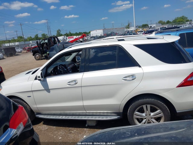 45751936 :رقم المزاد ، 4JGDA5HB8CA094625 vin ، 2012 Mercedes-benz Ml 350 4matic مزاد بيع