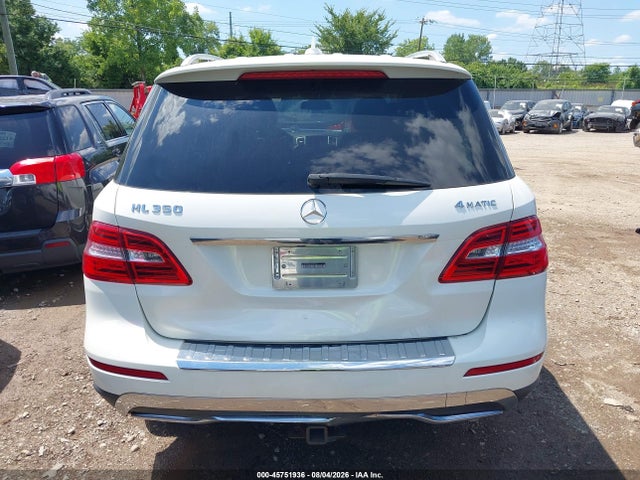 45751936 :رقم المزاد ، 4JGDA5HB8CA094625 vin ، 2012 Mercedes-benz Ml 350 4matic مزاد بيع