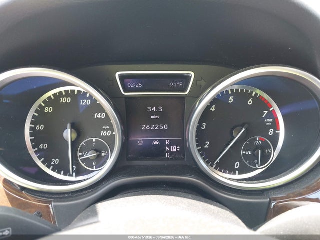 45751936 :رقم المزاد ، 4JGDA5HB8CA094625 vin ، 2012 Mercedes-benz Ml 350 4matic مزاد بيع