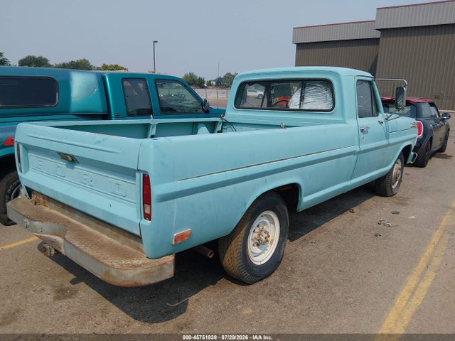 45751938 :رقم المزاد ، f25yrc15666 vin ، 1968 Ford Pickup مزاد بيع
