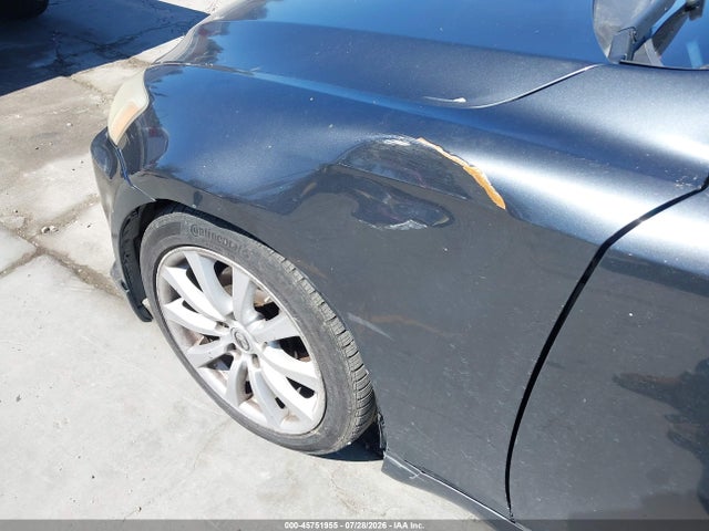 Продаж на аукціоні авто 2008 Lexus Is 250, vin: JTHBK262385076509, номер лоту: 45751955