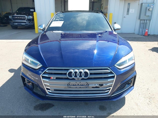 Продаж на аукціоні авто 2018 Audi S5 3.0t Premium Plus, vin: WAUC4CF5XJA066909, номер лоту: 45752040