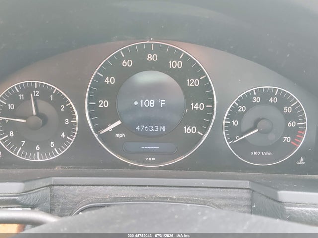 45752043 :رقم المزاد ، WDBUF87X09B376523 vin ، 2009 Mercedes-benz E 350 4matic مزاد بيع