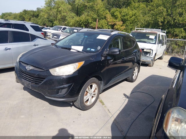 45752046 :رقم المزاد ، KM8JUCAC8AU081936 vin ، 2010 Hyundai Tucson Gls مزاد بيع