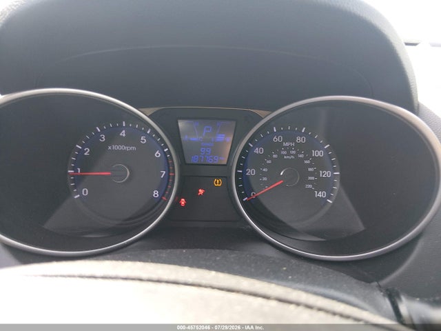 45752046 :رقم المزاد ، KM8JUCAC8AU081936 vin ، 2010 Hyundai Tucson Gls مزاد بيع