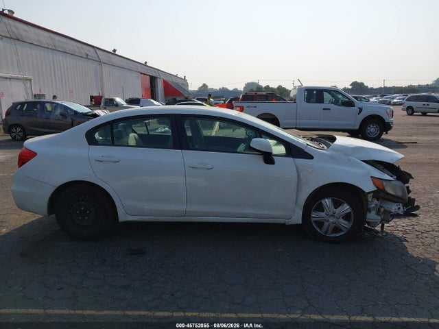 Продаж на аукціоні авто 2012 Honda Civic Lx, vin: 19XFB2F53CE357803, номер лоту: 45752055