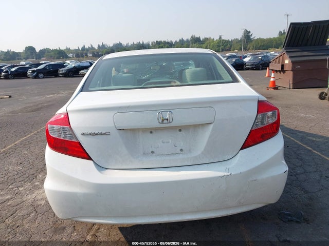 Продаж на аукціоні авто 2012 Honda Civic Lx, vin: 19XFB2F53CE357803, номер лоту: 45752055