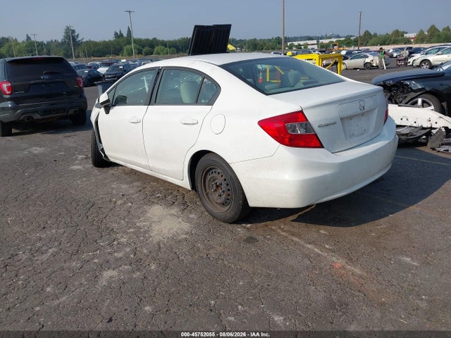 Продаж на аукціоні авто 2012 Honda Civic Lx, vin: 19XFB2F53CE357803, номер лоту: 45752055