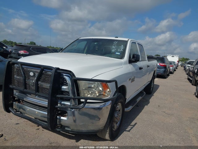45752059 :رقم المزاد ، 3C6TR4HT2EG257065 vin ، 2014 Ram 2500 Tradesman مزاد بيع