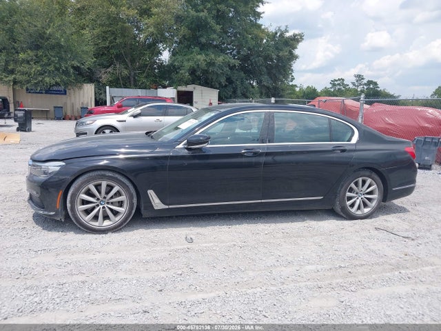 2019 Bmw 740i მანქანა იყიდება აუქციონზე, vin: WBA7E2C52KB216746, აუქციონის ნომერი: 45752136