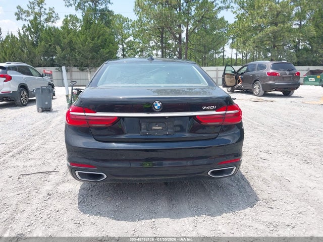 2019 Bmw 740i მანქანა იყიდება აუქციონზე, vin: WBA7E2C52KB216746, აუქციონის ნომერი: 45752136