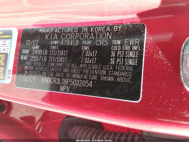 KIA Niro Ev Wind 2023 KNDCR3L18P5032054 Image 9