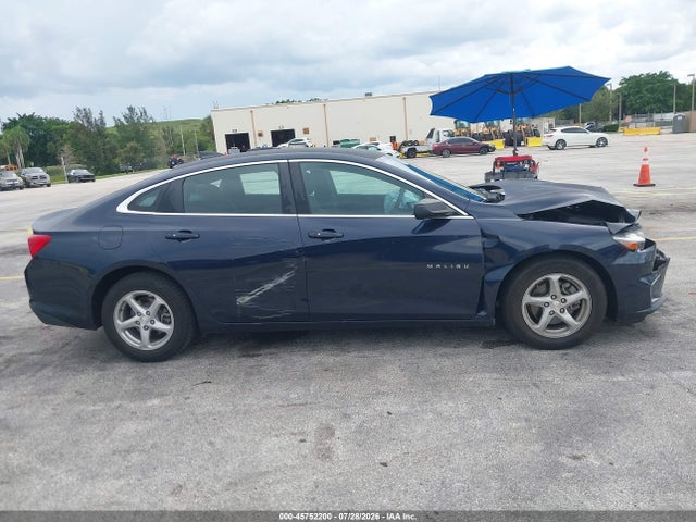 45752200 :رقم المزاد ، 1G1ZB5ST7HF143941 vin ، 2017 Chevrolet Malibu Ls مزاد بيع