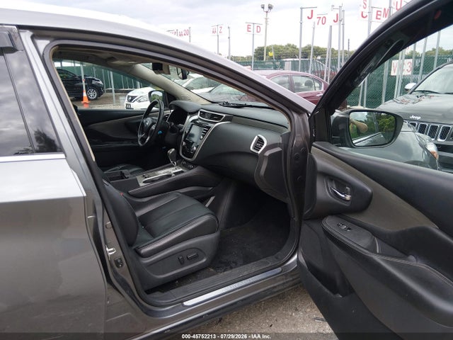 2018 Nissan Murano Platinum მანქანა იყიდება აუქციონზე, vin: 5N1AZ2MH1JN197833, აუქციონის ნომერი: 45752213