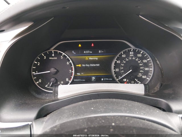 2018 Nissan Murano Platinum მანქანა იყიდება აუქციონზე, vin: 5N1AZ2MH1JN197833, აუქციონის ნომერი: 45752213