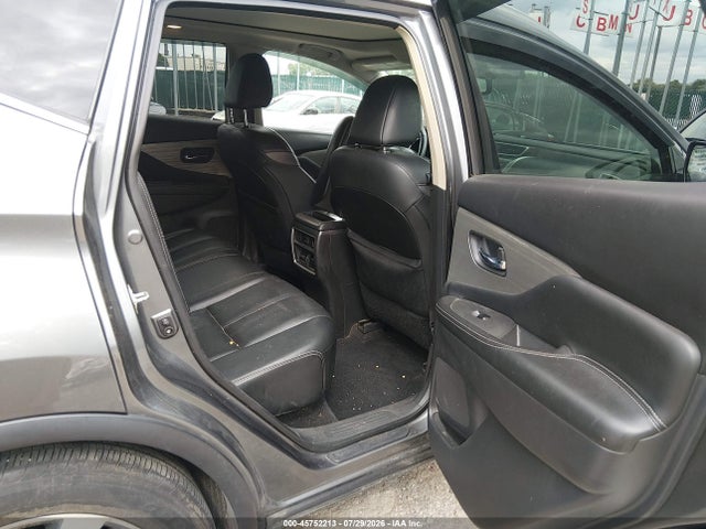 2018 Nissan Murano Platinum მანქანა იყიდება აუქციონზე, vin: 5N1AZ2MH1JN197833, აუქციონის ნომერი: 45752213