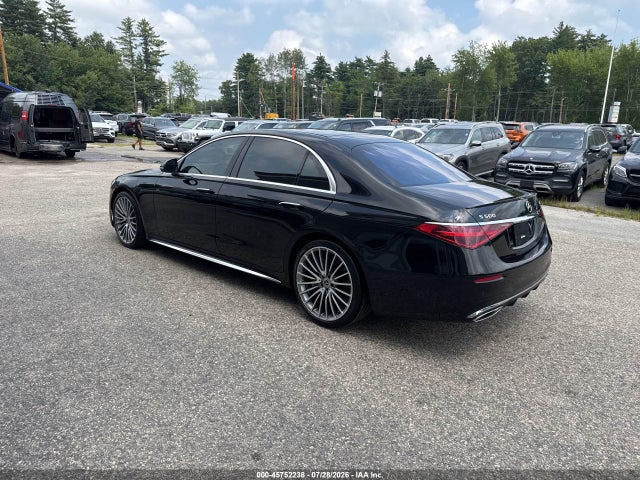 2022 Mercedes-benz S 500 4matic მანქანა იყიდება აუქციონზე, vin: W1K6G6DB8NA143984, აუქციონის ნომერი: 45752238