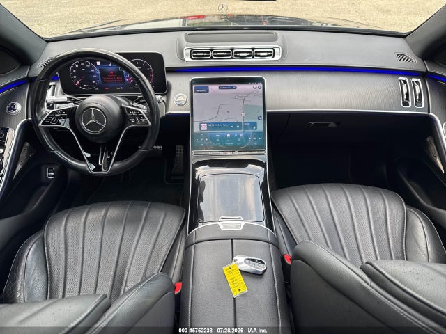 2022 Mercedes-benz S 500 4matic მანქანა იყიდება აუქციონზე, vin: W1K6G6DB8NA143984, აუქციონის ნომერი: 45752238