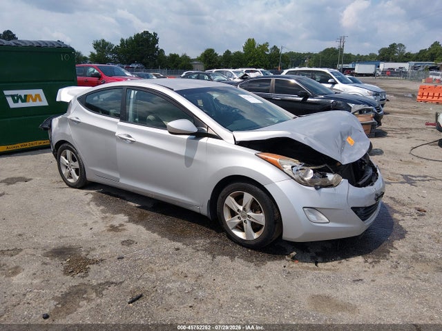 2013 Hyundai Elantra Gls მანქანა იყიდება აუქციონზე, vin: KMHDH4AE6DU548011, აუქციონის ნომერი: 45752252