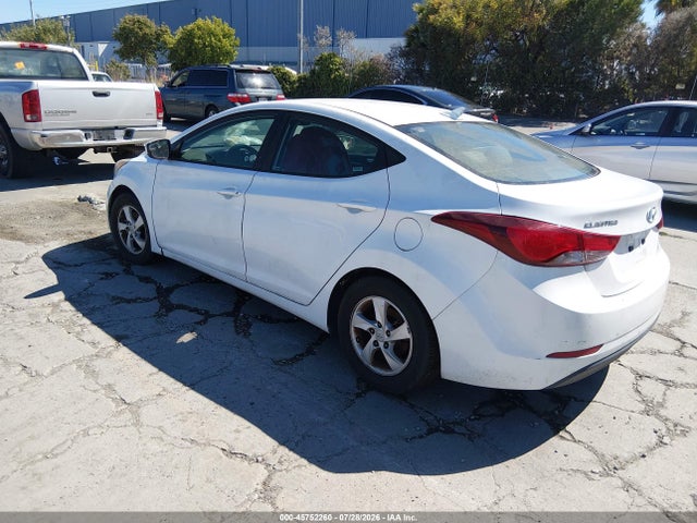 Aukcja sprzedaży 2015 Hyundai Elantra Se, vin: 5NPDH4AE9FH549185, numer aukcji: 45752260