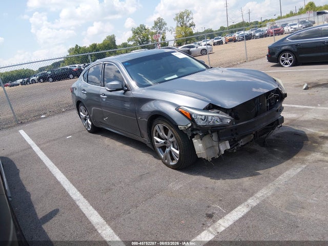 2017 Infiniti Q70 3.7 მანქანა იყიდება აუქციონზე, vin: JN1BY1AP9HM740253, აუქციონის ნომერი: 45752287