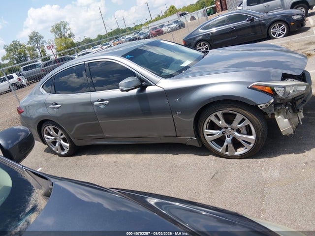 2017 Infiniti Q70 3.7 მანქანა იყიდება აუქციონზე, vin: JN1BY1AP9HM740253, აუქციონის ნომერი: 45752287