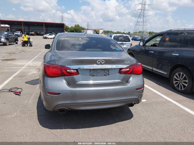 2017 Infiniti Q70 3.7 მანქანა იყიდება აუქციონზე, vin: JN1BY1AP9HM740253, აუქციონის ნომერი: 45752287