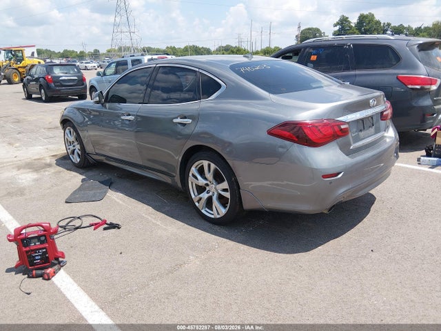 2017 Infiniti Q70 3.7 მანქანა იყიდება აუქციონზე, vin: JN1BY1AP9HM740253, აუქციონის ნომერი: 45752287