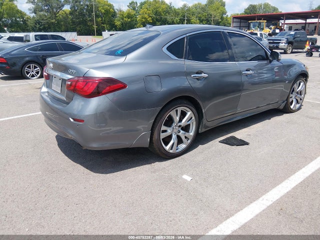 2017 Infiniti Q70 3.7 მანქანა იყიდება აუქციონზე, vin: JN1BY1AP9HM740253, აუქციონის ნომერი: 45752287