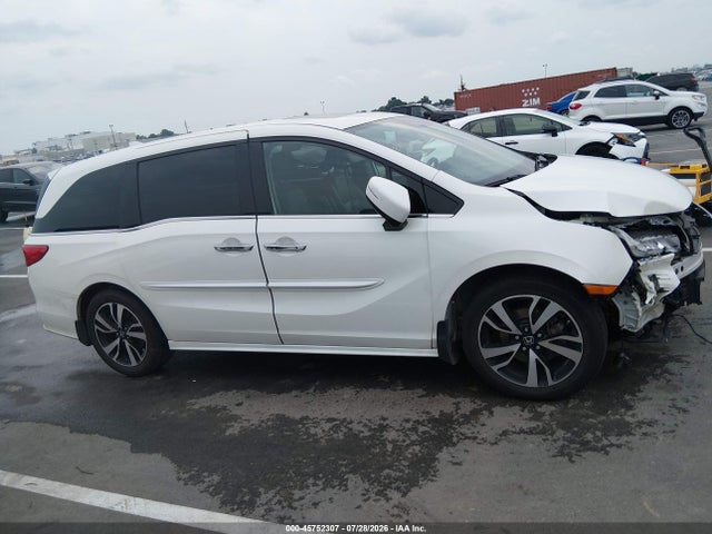 2019 Honda Odyssey Elite მანქანა იყიდება აუქციონზე, vin: 5FNRL6H9XKB120865, აუქციონის ნომერი: 45752307