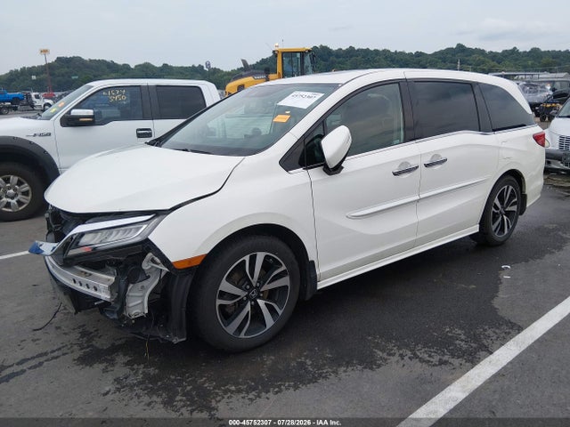 2019 Honda Odyssey Elite მანქანა იყიდება აუქციონზე, vin: 5FNRL6H9XKB120865, აუქციონის ნომერი: 45752307