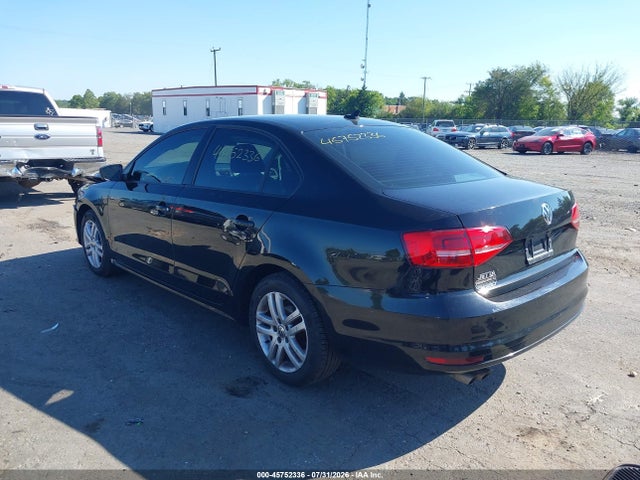 2015 Volkswagen Jetta 2.0l S მანქანა იყიდება აუქციონზე, vin: 3VW2K7AJ4FM232252, აუქციონის ნომერი: 45752336