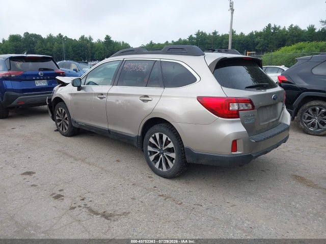 45752363 :رقم المزاد ، 4S4BSALCXF3219632 vin ، 2015 Subaru Outback 2.5i Limited مزاد بيع
