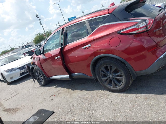 45752393 :رقم المزاد ، 5N1AZ2MGXJN140604 vin ، 2018 Nissan Murano Sv مزاد بيع