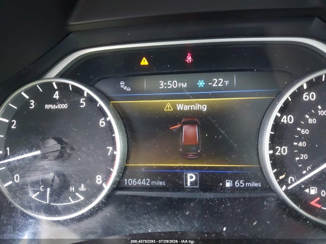 45752393 :رقم المزاد ، 5N1AZ2MGXJN140604 vin ، 2018 Nissan Murano Sv مزاد بيع