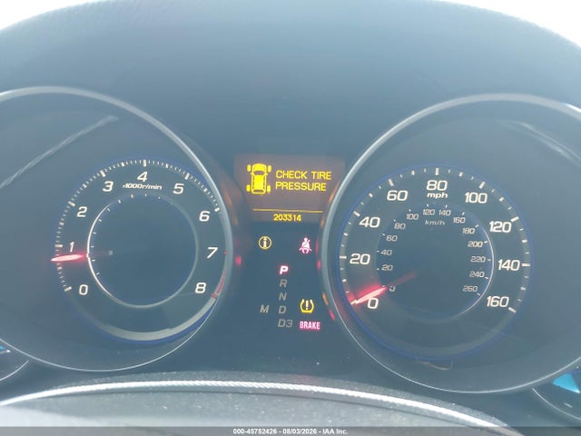 45752426 :رقم المزاد ، 2HNYD28649H515985 vin ، 2009 Acura Mdx Technology Package مزاد بيع
