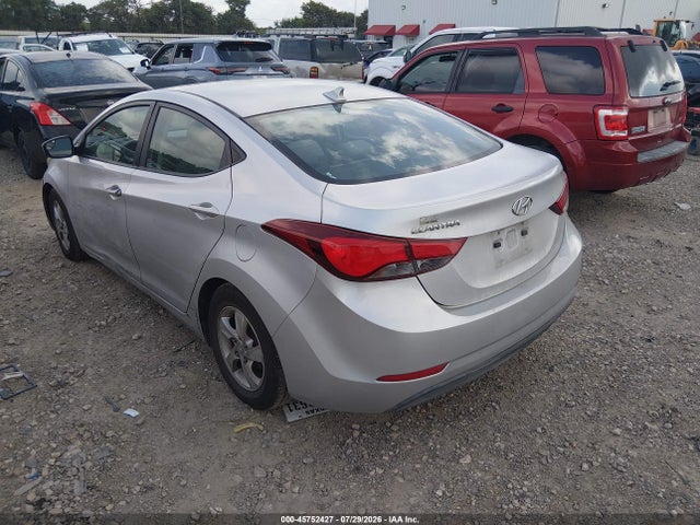 2015 Hyundai Elantra Se მანქანა იყიდება აუქციონზე, vin: 5NPDH4AE7FH633926, აუქციონის ნომერი: 45752427