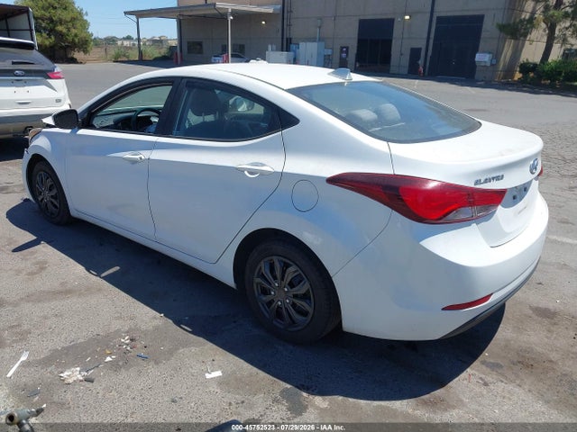 45752523 :رقم المزاد ، 5NPDH4AE2GH685658 vin ، 2016 Hyundai Elantra Se مزاد بيع