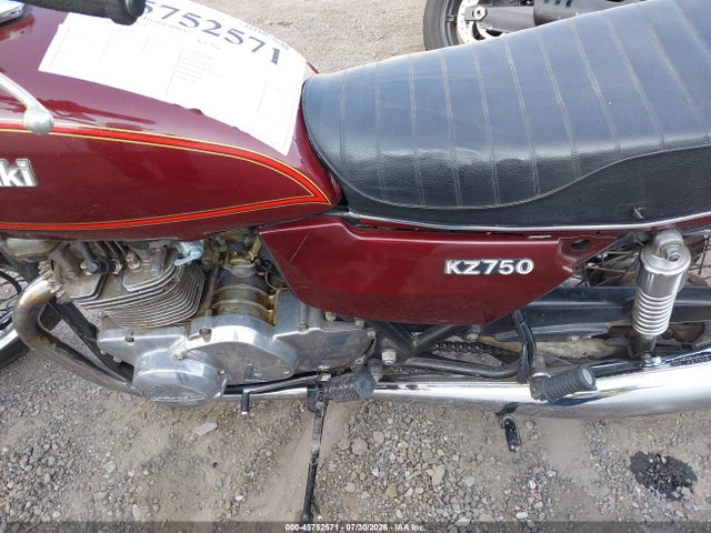 1979 Kawasaki Kz750 მანქანა იყიდება აუქციონზე, vin: KZ750B035319, აუქციონის ნომერი: 45752571