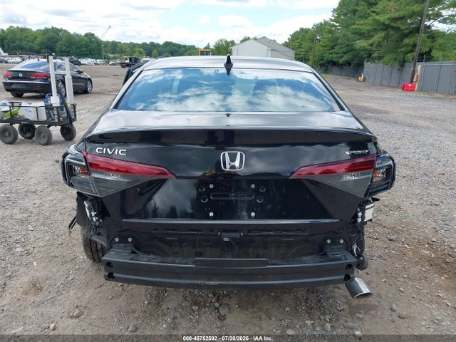 45752592 :رقم المزاد ، 2HGFE2F51SH574455 vin ، 2025 Honda Civic Sport مزاد بيع