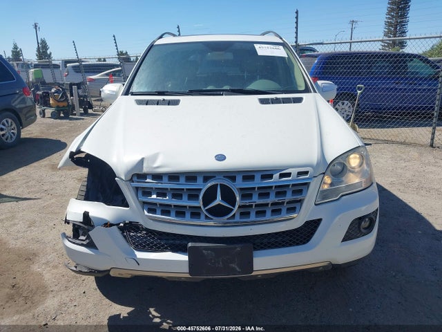 Aukcja sprzedaży 2010 Mercedes-benz Ml 350 4matic, vin: 4JGBB8GB6AA611697, numer aukcji: 45752606