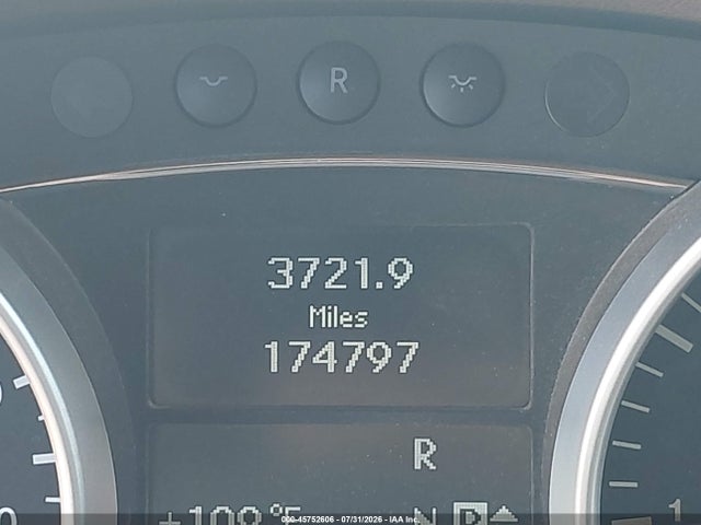 Aukcja sprzedaży 2010 Mercedes-benz Ml 350 4matic, vin: 4JGBB8GB6AA611697, numer aukcji: 45752606