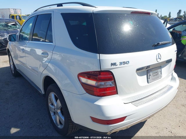 Aukcja sprzedaży 2010 Mercedes-benz Ml 350 4matic, vin: 4JGBB8GB6AA611697, numer aukcji: 45752606